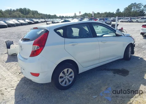 2015 Hyundai Accent Gs z USA, uszkodzony, nr VIN KMHCT5AE6FU197992